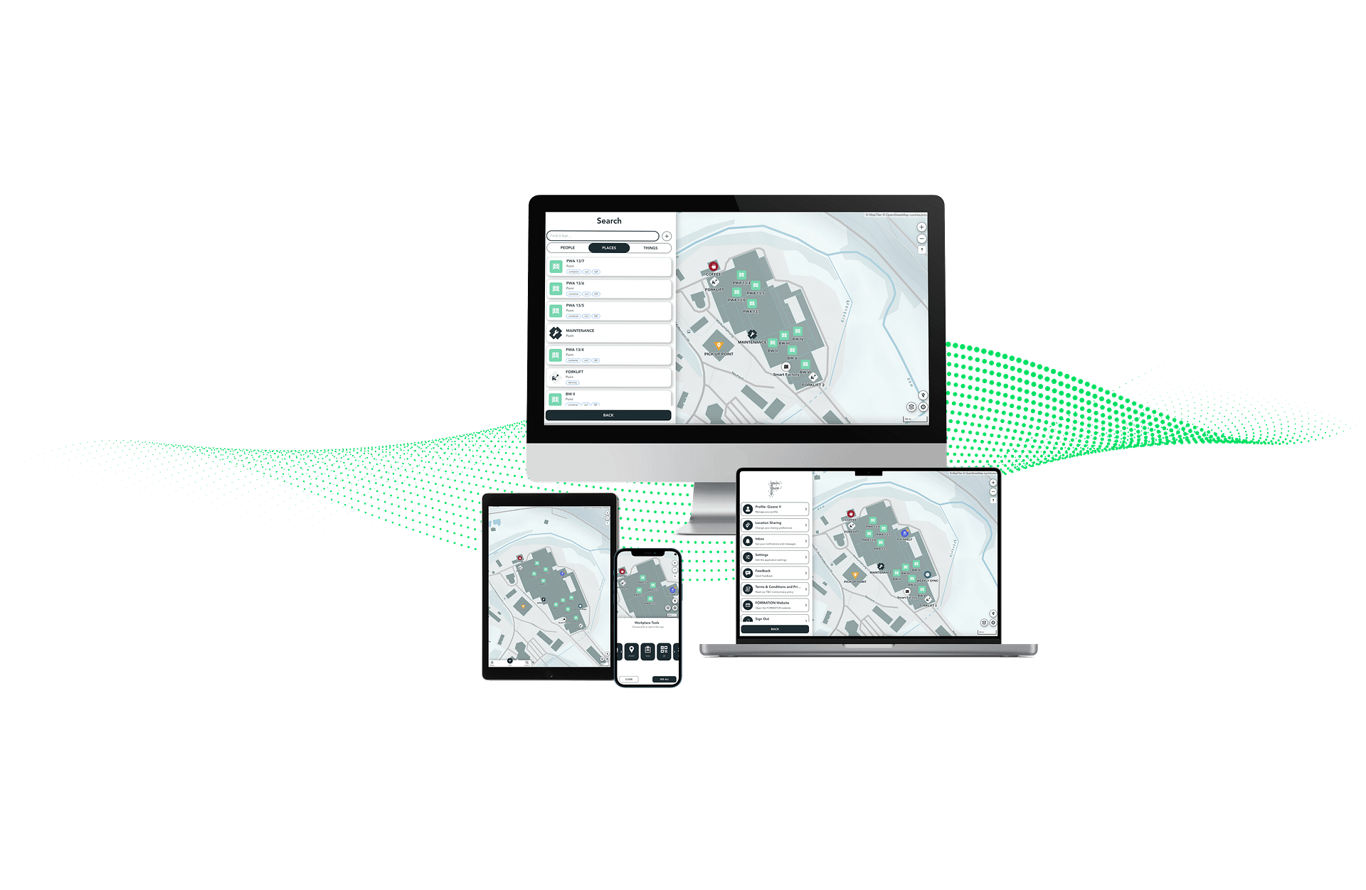 FORMATION on multi devices Multi devices with FORMATION